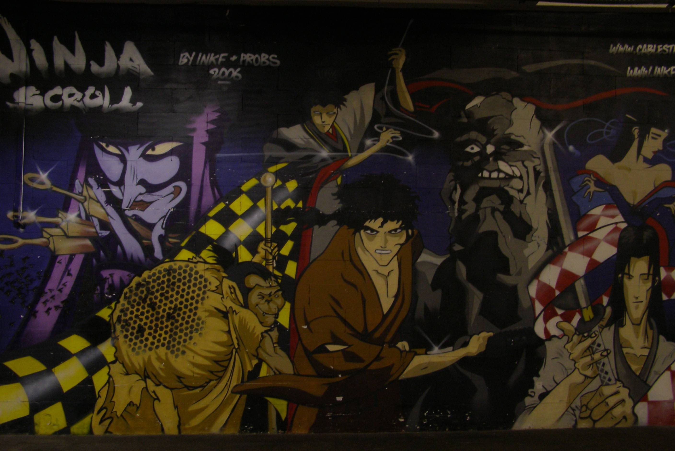 ninja scroll statue