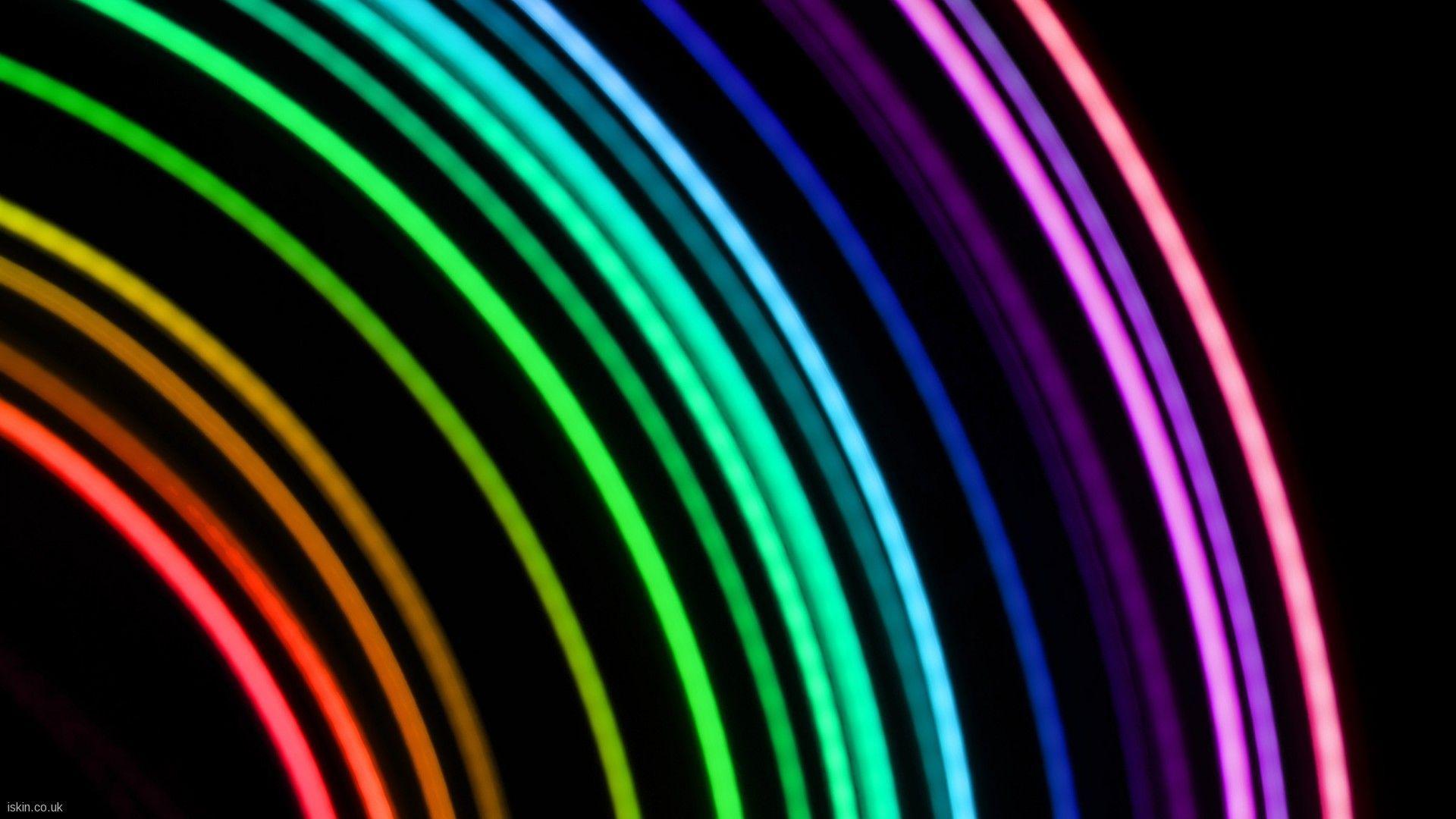 Wallpaper For > Cool Bright Neon Background