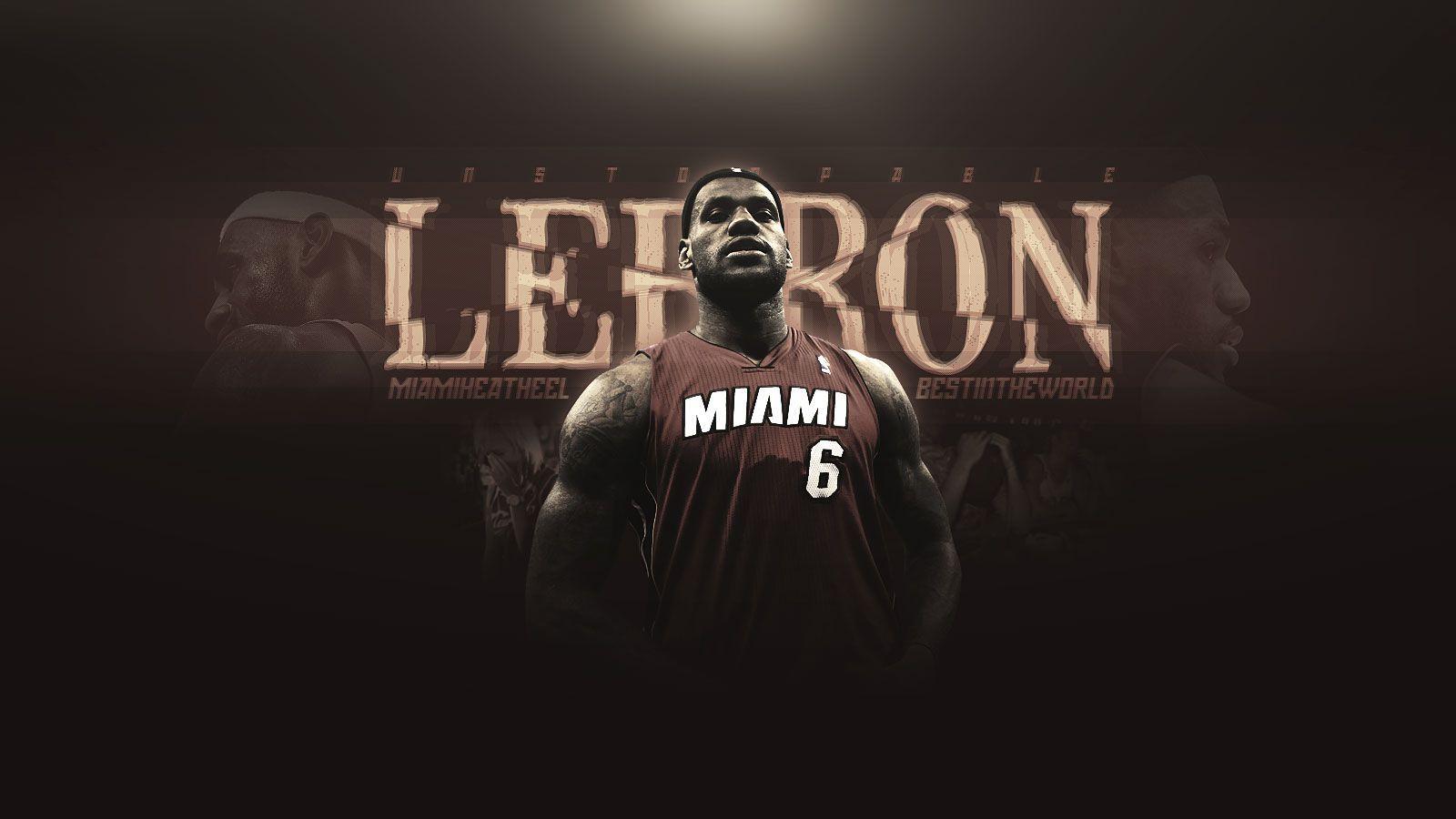 LeBron James Miami Heat 1600x900 Widescreen Wallpaper