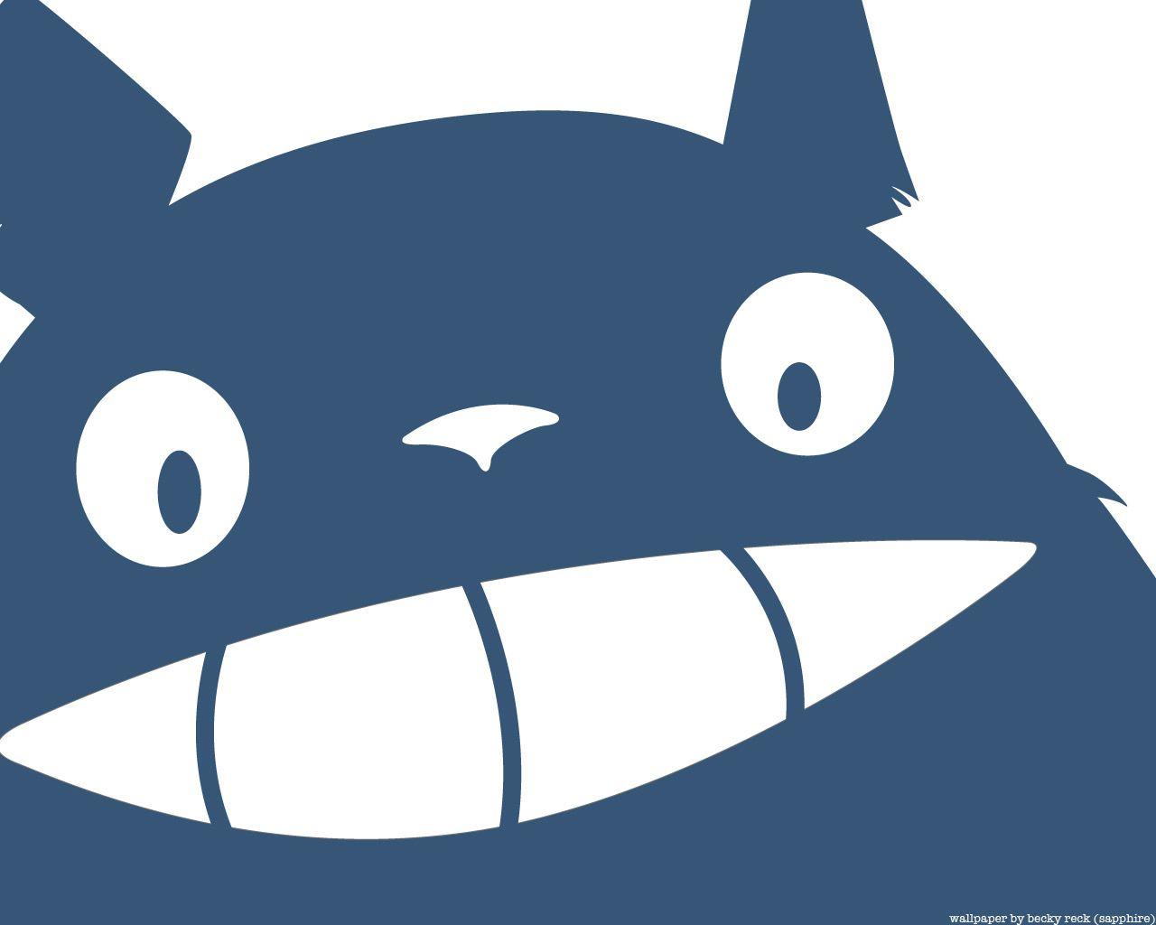 image For > Totoro Smile Wallpaper