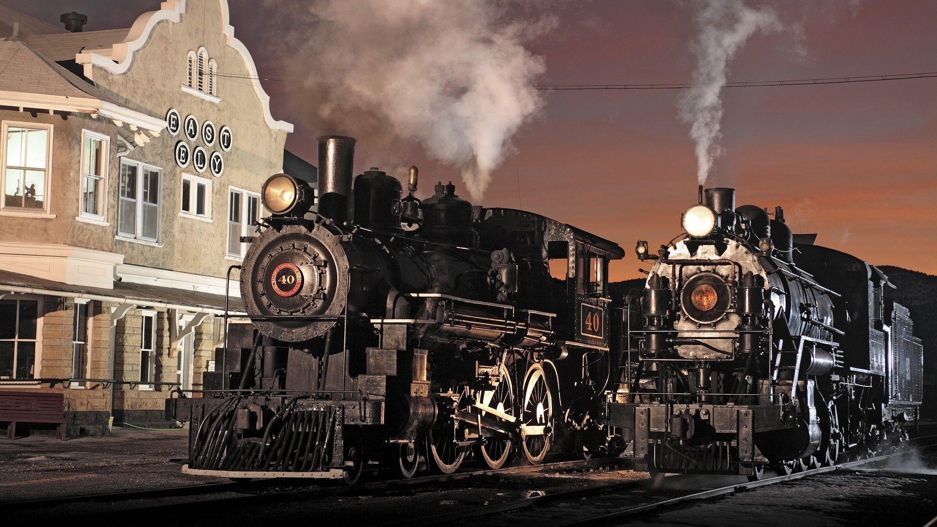 Steam trains Nevada museum locomotives wallpaperx1080