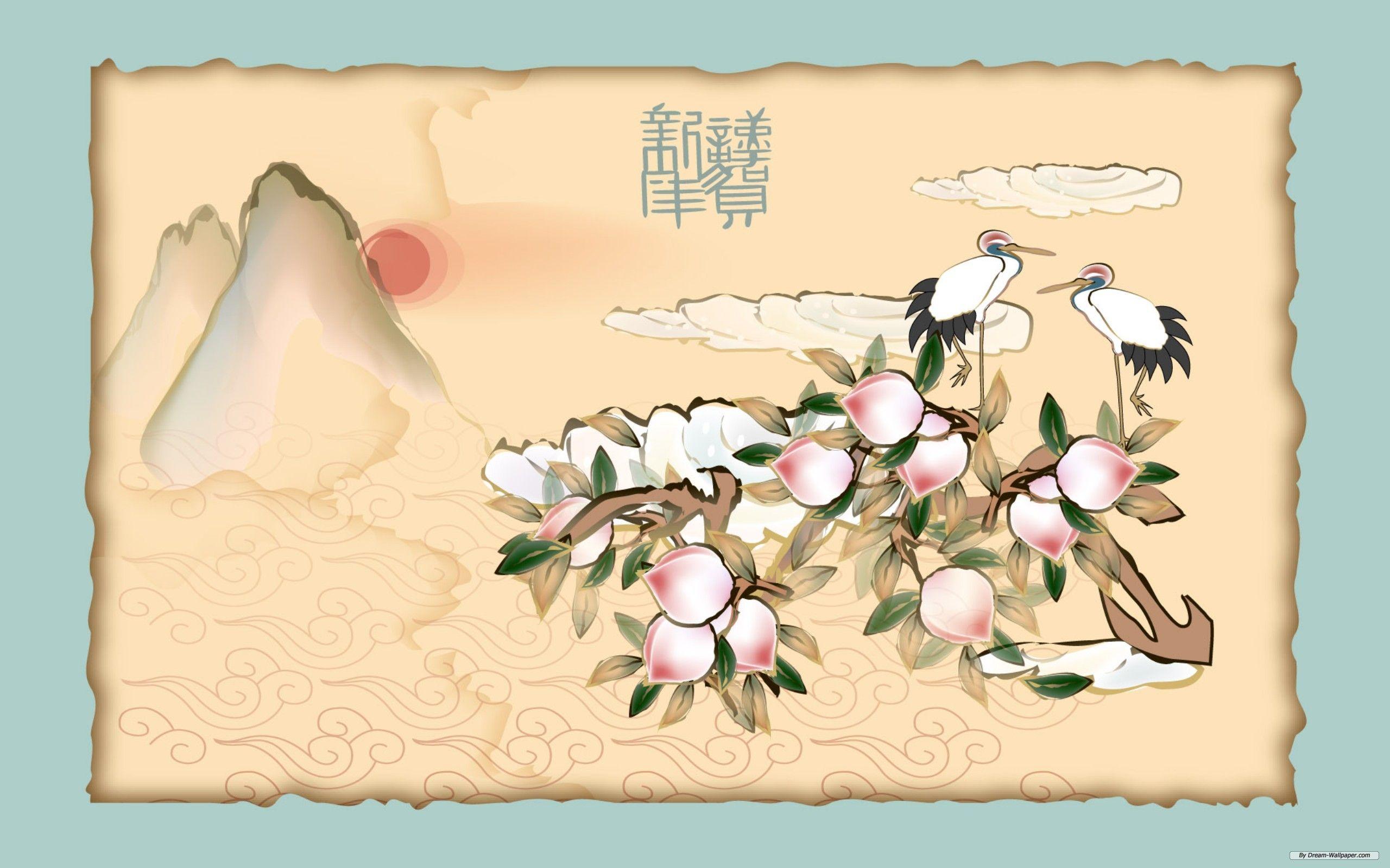 Chinese New Year Wallpaper. Chinese New Year Background