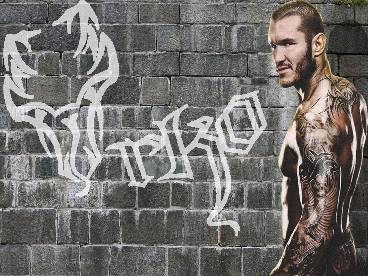 Graphic Break: Randy Orton “Paint” Wallpaper. Hittin&; The Canvas
