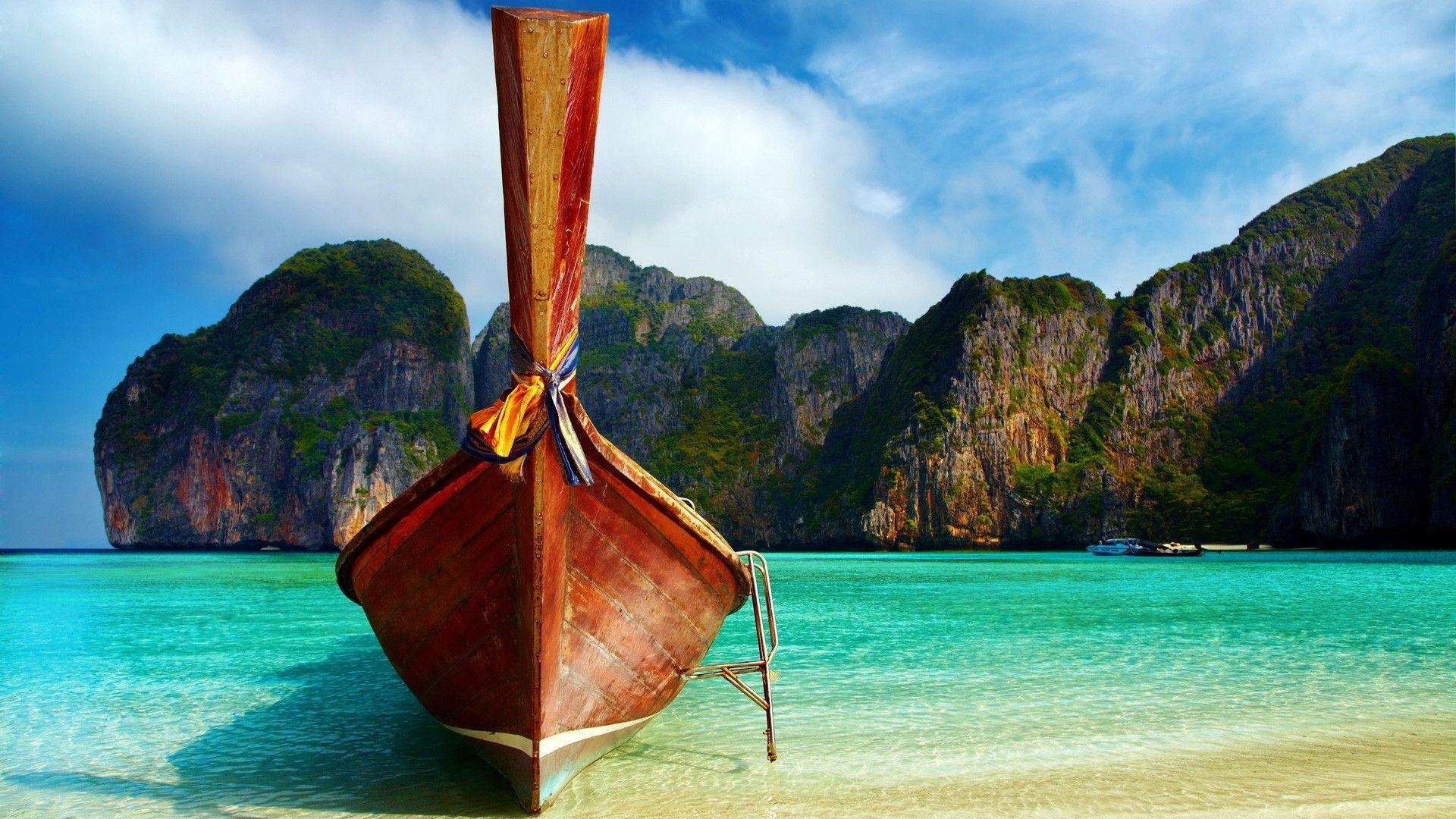 Thailand Beach Paradise, Desktop and mobile wallpaper