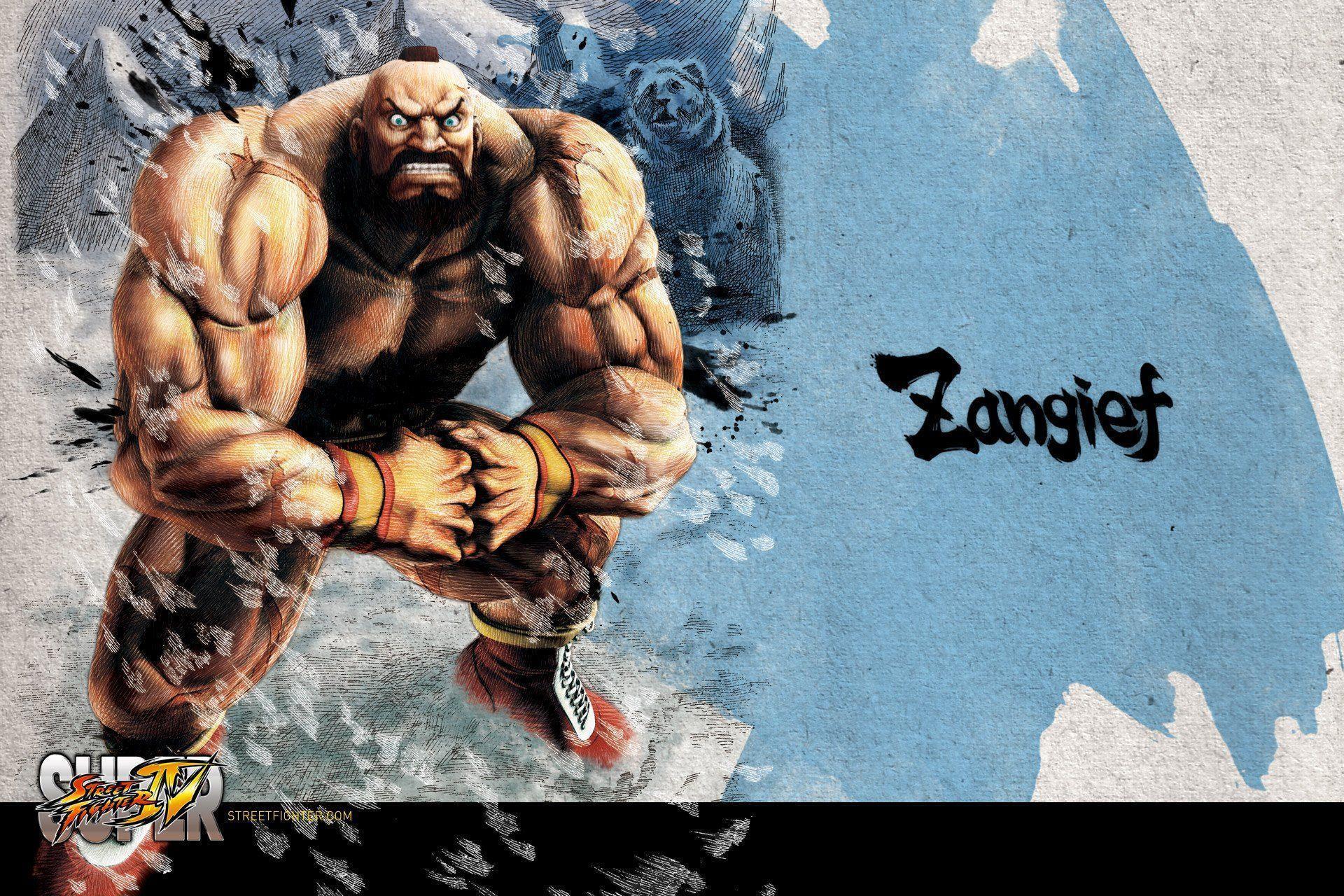 Super Street Fighter IV Zangief Wallpaper. HD Wallpaper