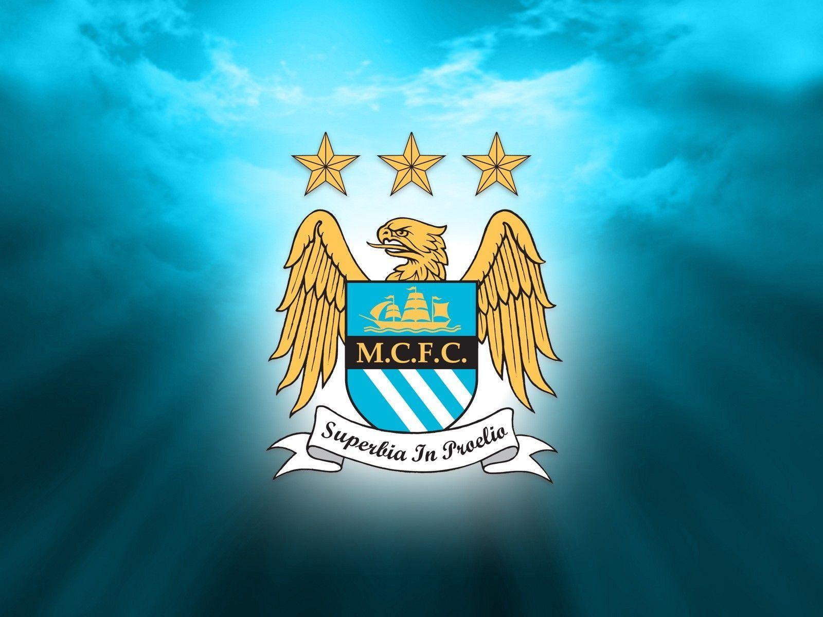 High Definition Manchester City Logo Wallpaper