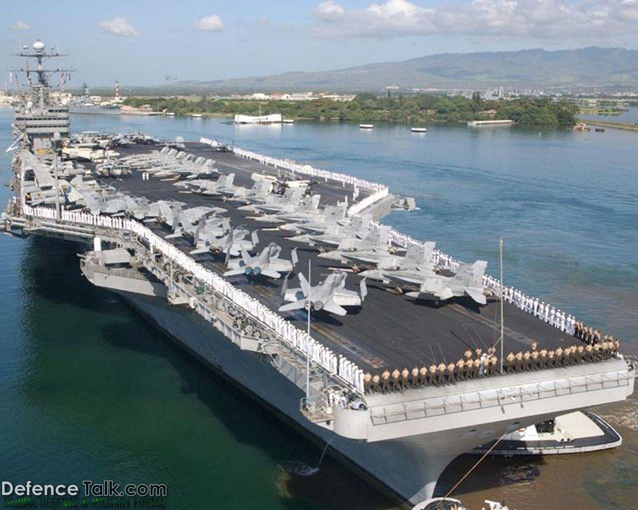 US Navy Aircraft Carrier- Navy ships wallpaper