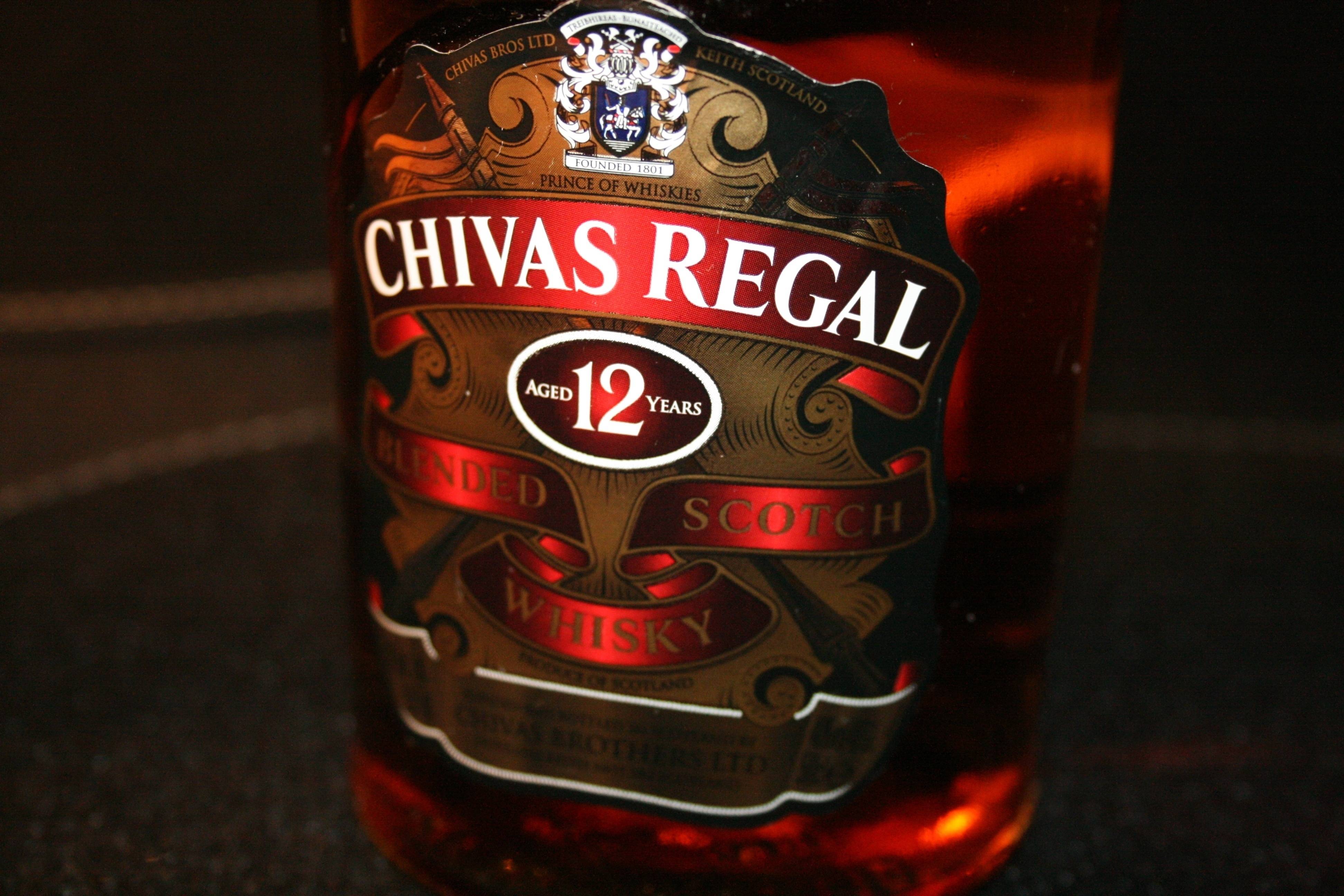 Chivas Regal Whiskey Bottle wallpaper #