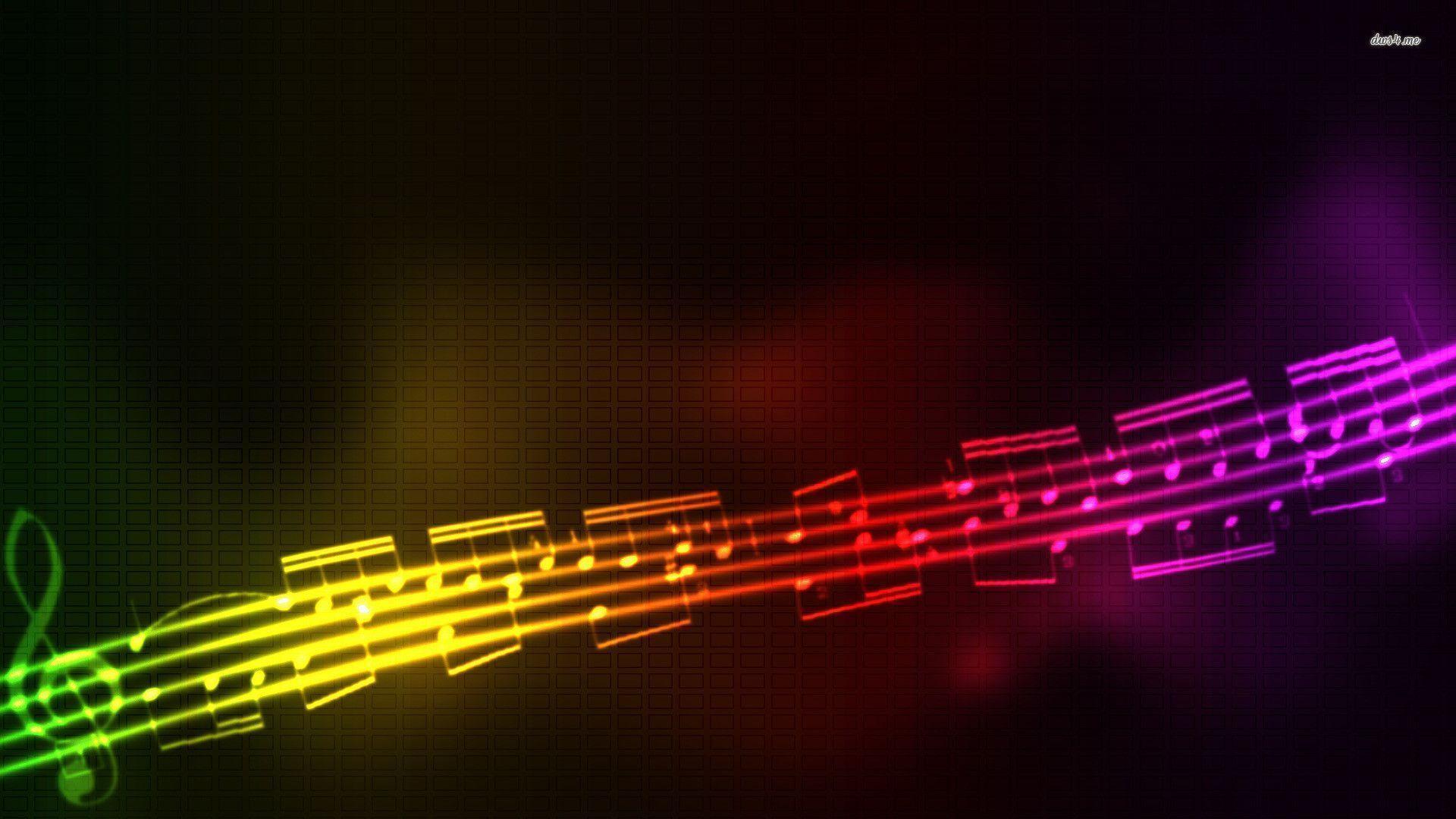 Wallpaper For > Music Notes Wallpaper Abstract