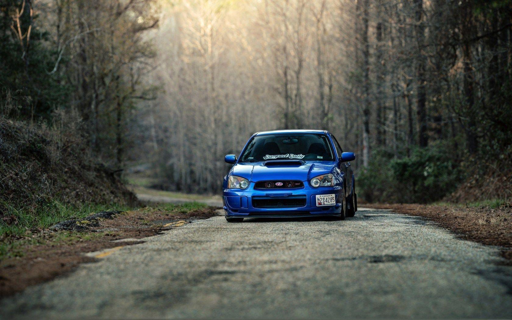 Subaru Impreza WRX STI Car Road HD Wallpaper