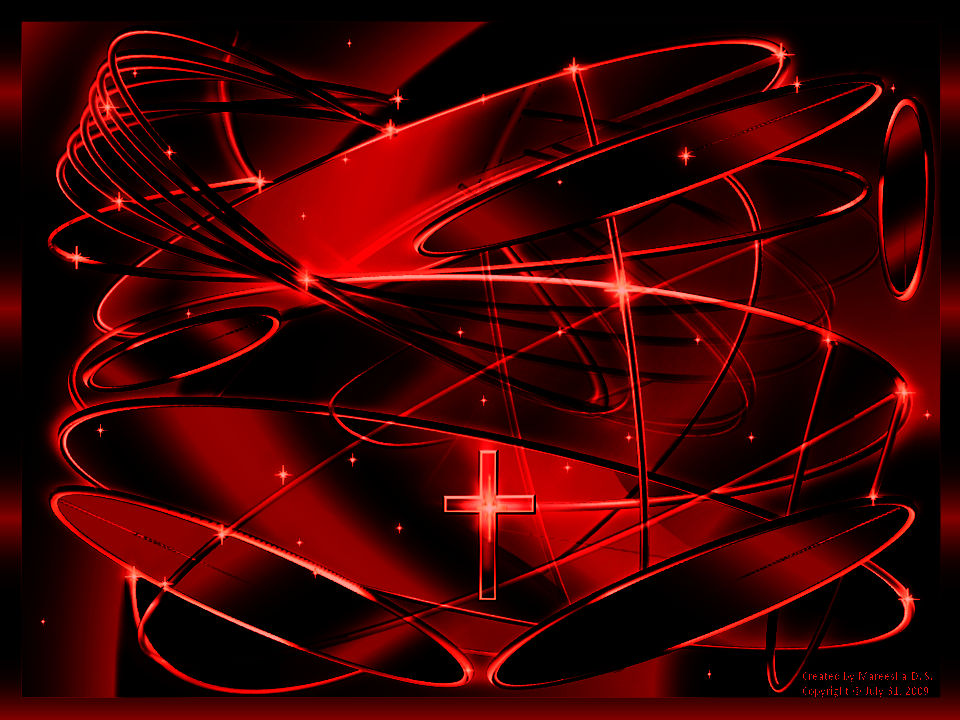 Red And Black Abstract Background