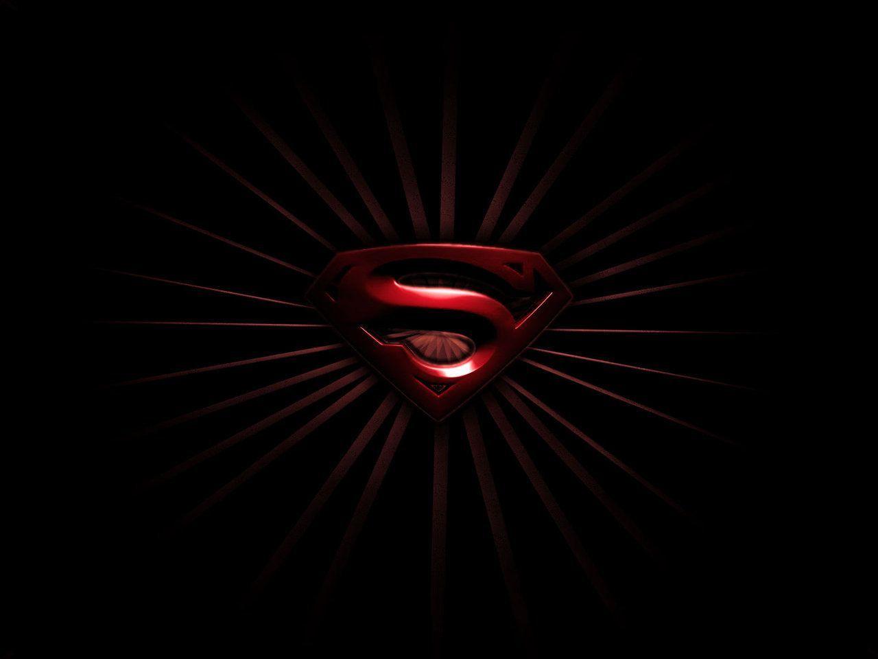 Awesome Superman Logo Wallpaper Wide Desk Wallpaper