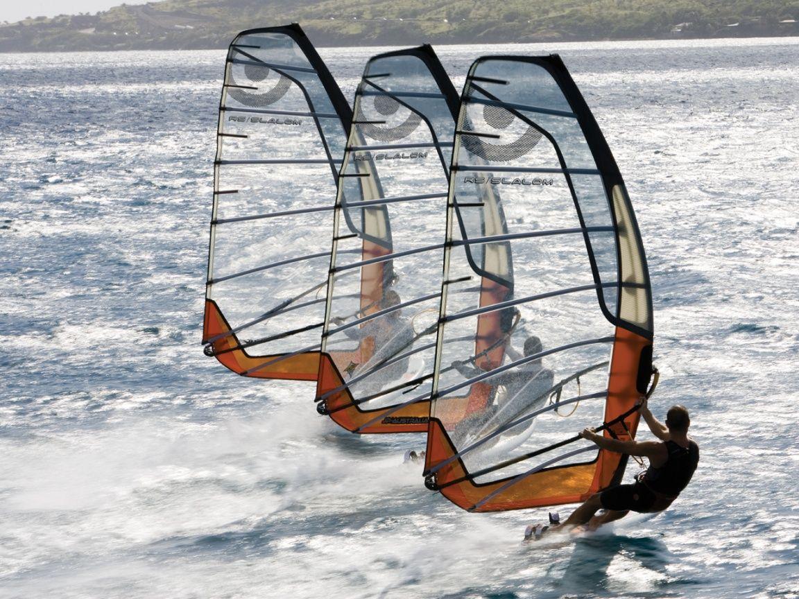 desktop wallpaper windsurfing