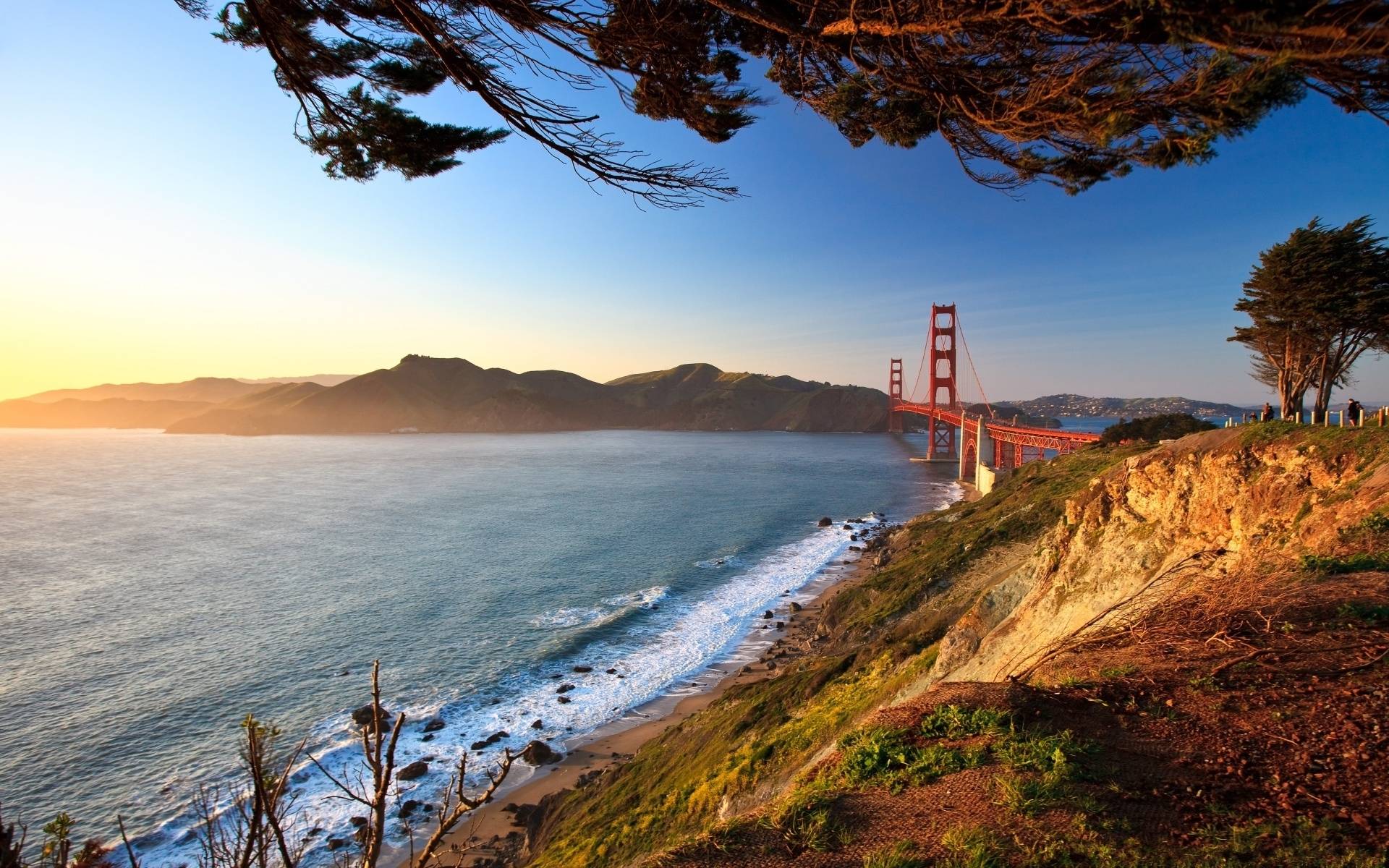 Download wallpaper san francisco, Golden Gate, landscapes
