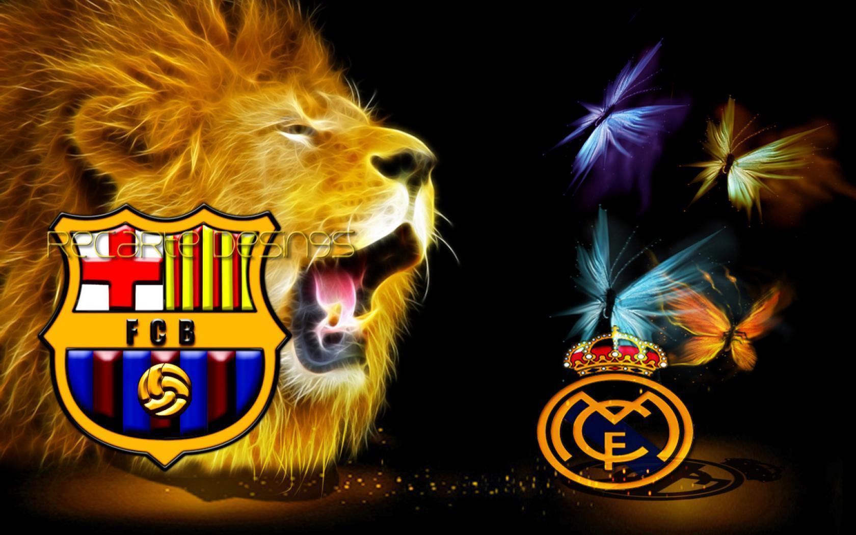 The King Barcelona vs the queen Real Madrid 1680x1050 For 19