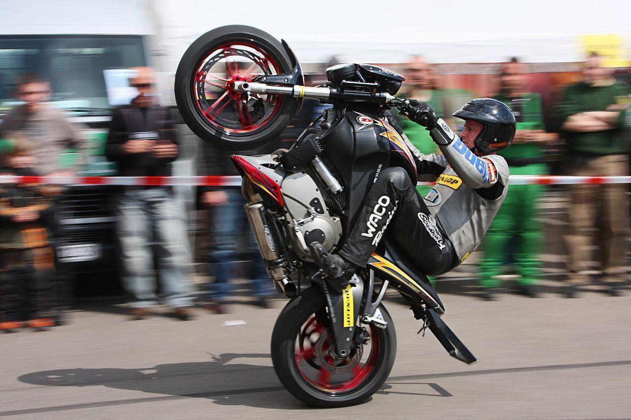 Motorcycle Stunt Picture