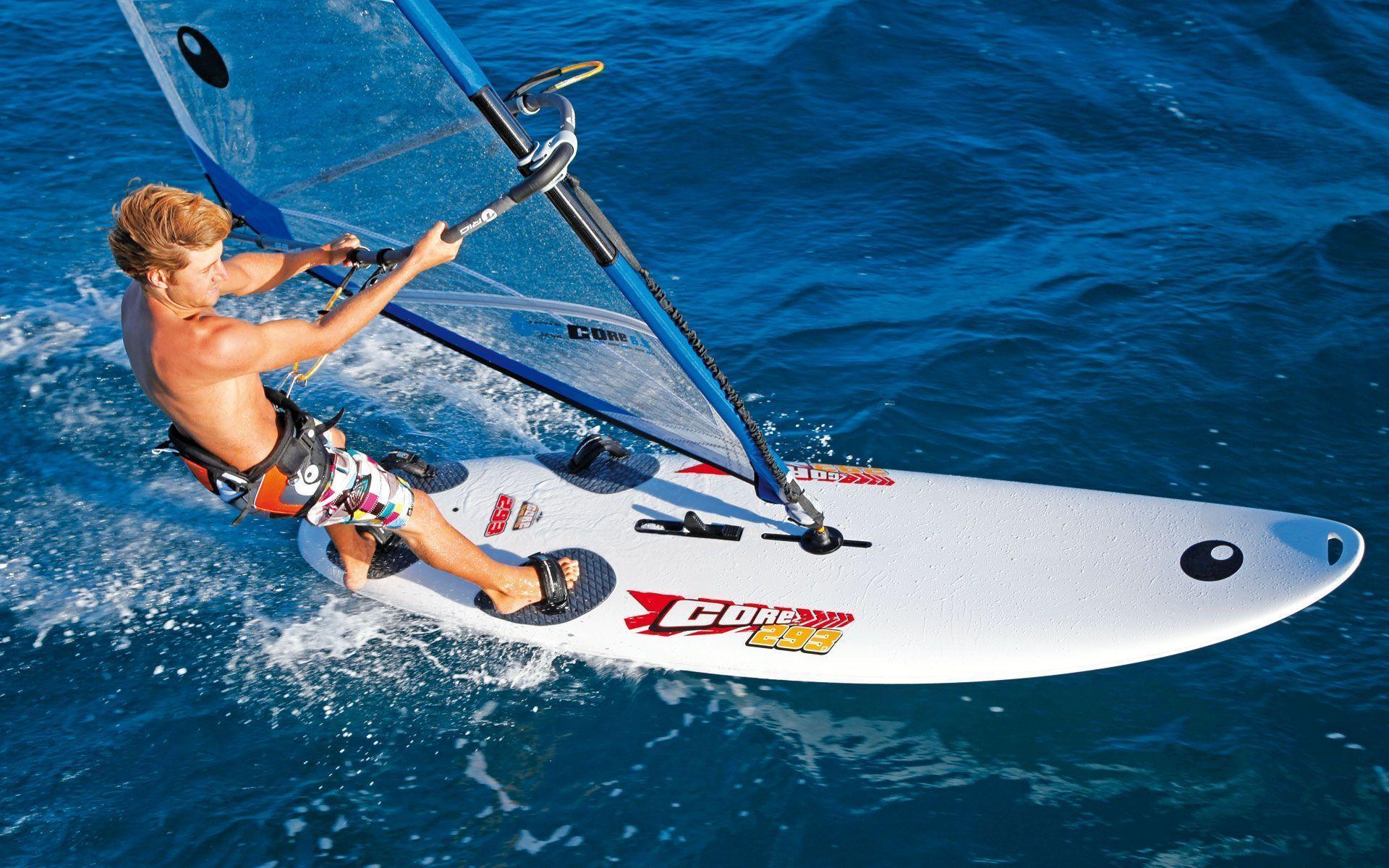 Wallpaper windsurf with Bic Sport
