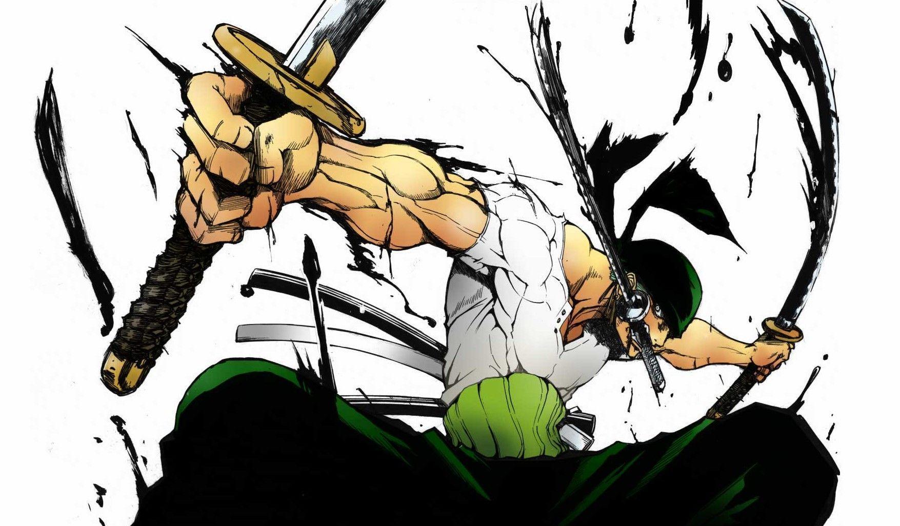 Roronoa Zoro On One Piece Anime Wallpaper. Frenzia