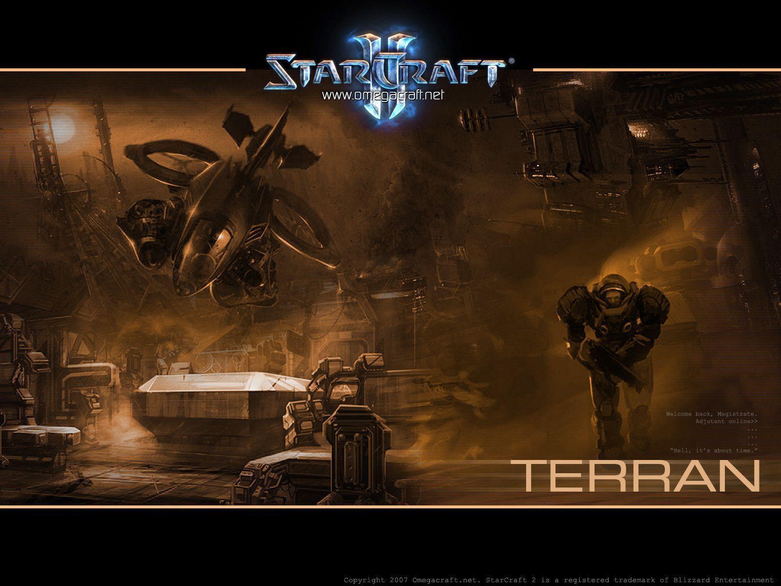 Starcraft 2 Terran Wallpaper background Wallpaper HD