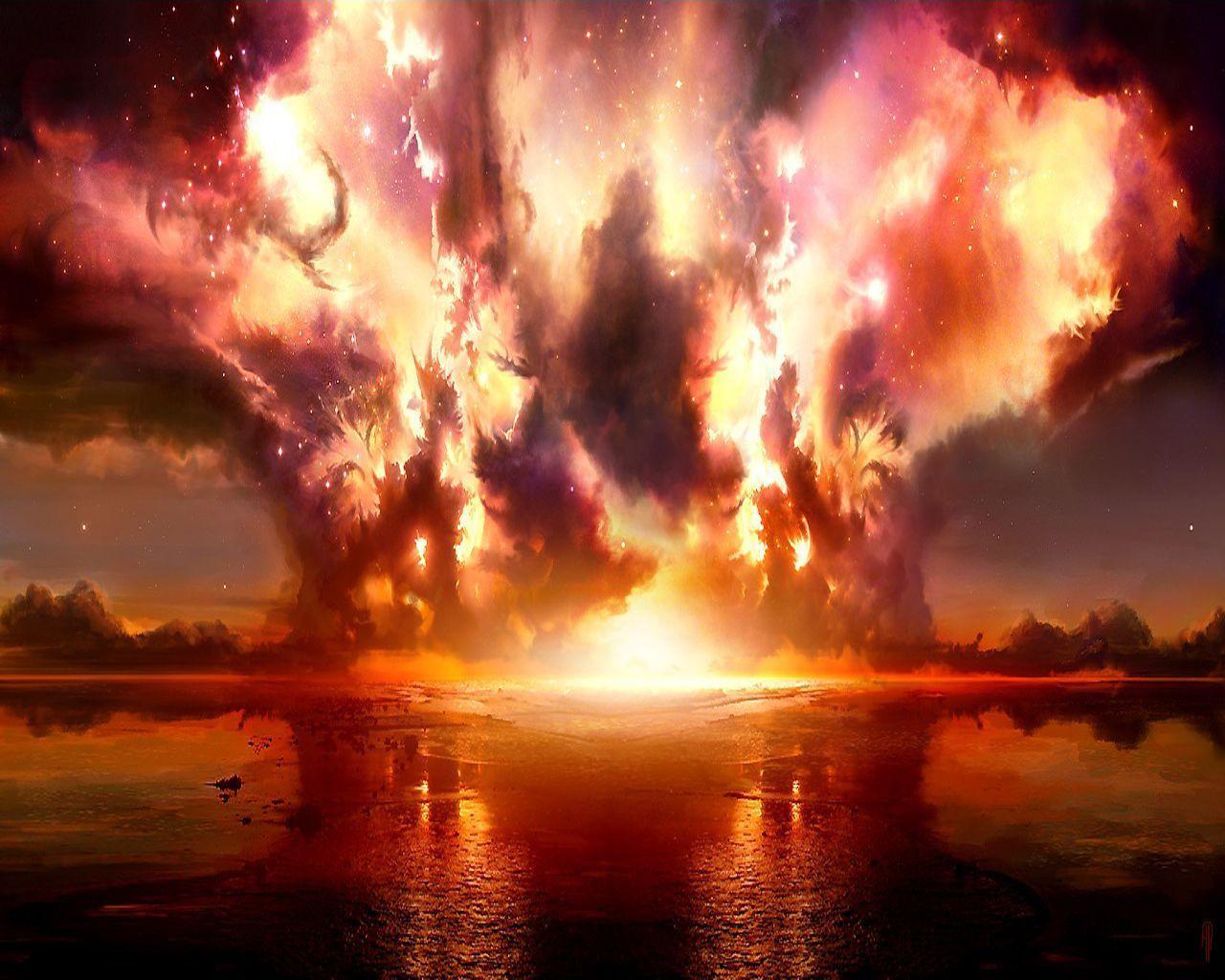 Explosion Background HD