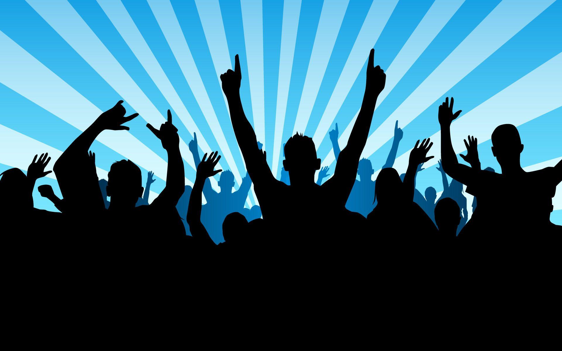Wallpaper For > Dance Party Background Vector