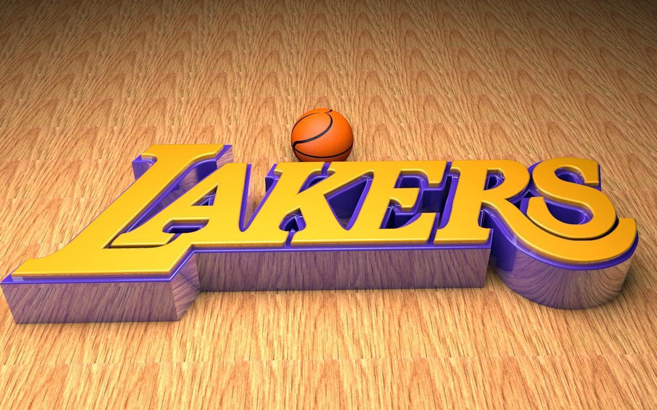 Los Angeles Lakers Logo Wallpaper ) wallpaper