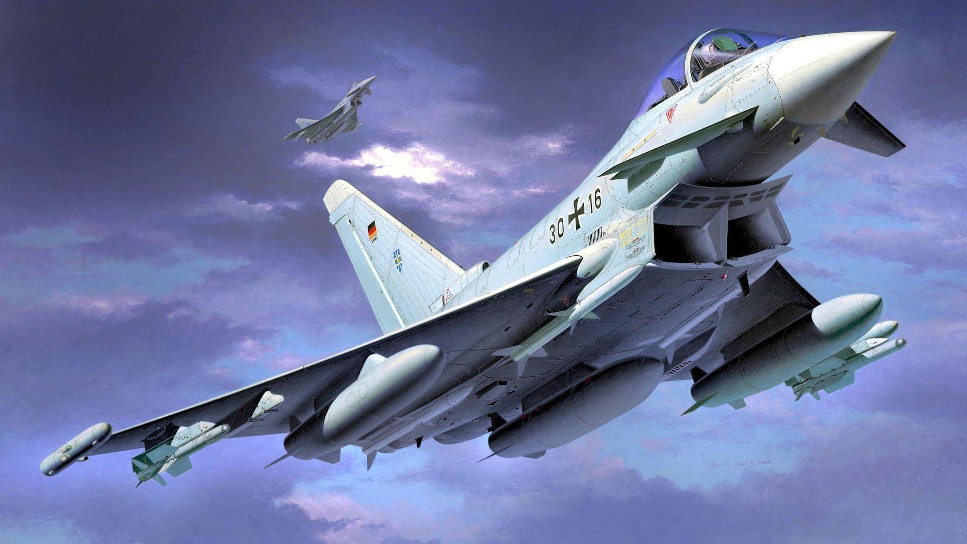 Wallpaper For > Eurofighter Typhoon Wallpaper