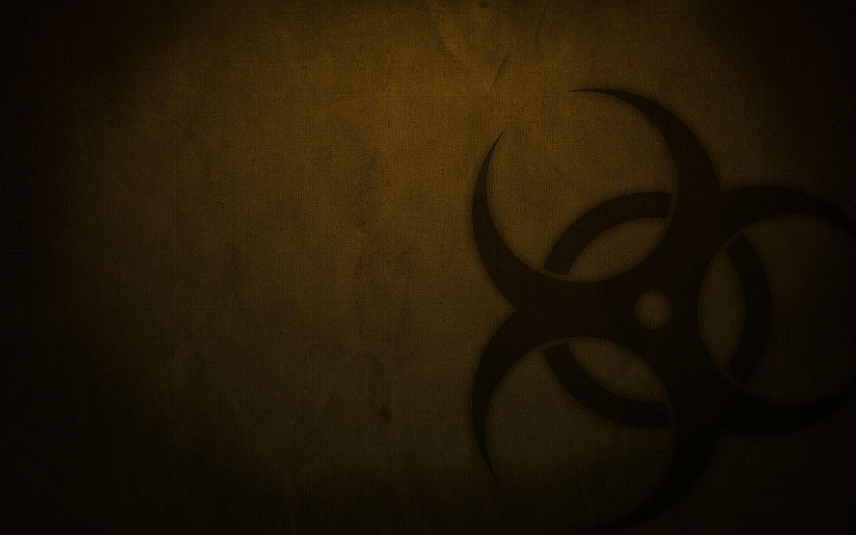 Grunge Biohazard Wallpaper
