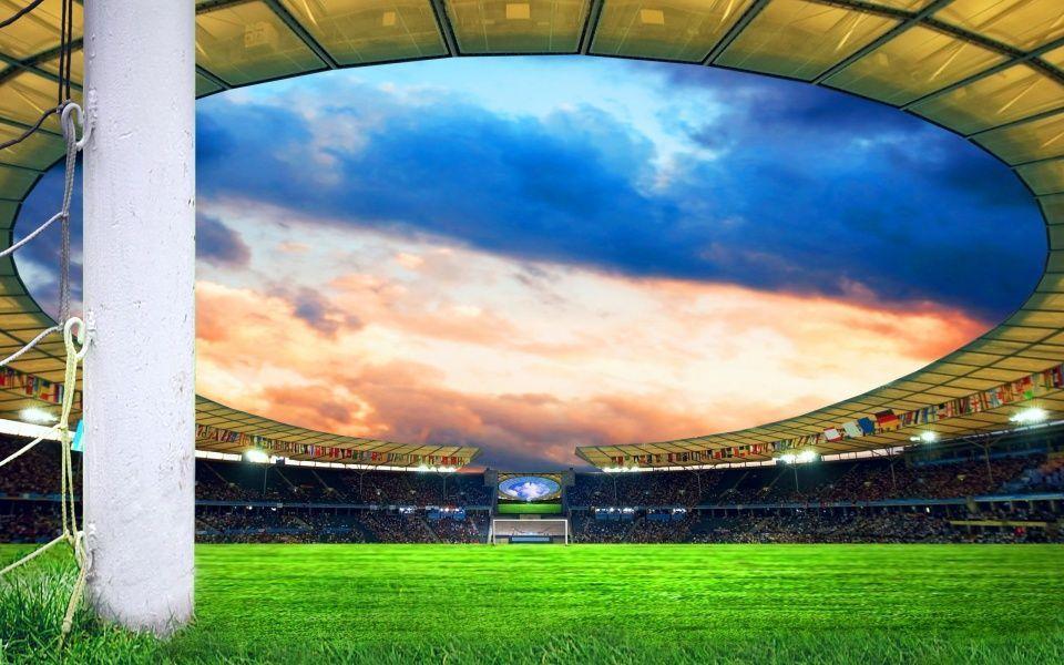 Soccer Stadium desktop wallpaper