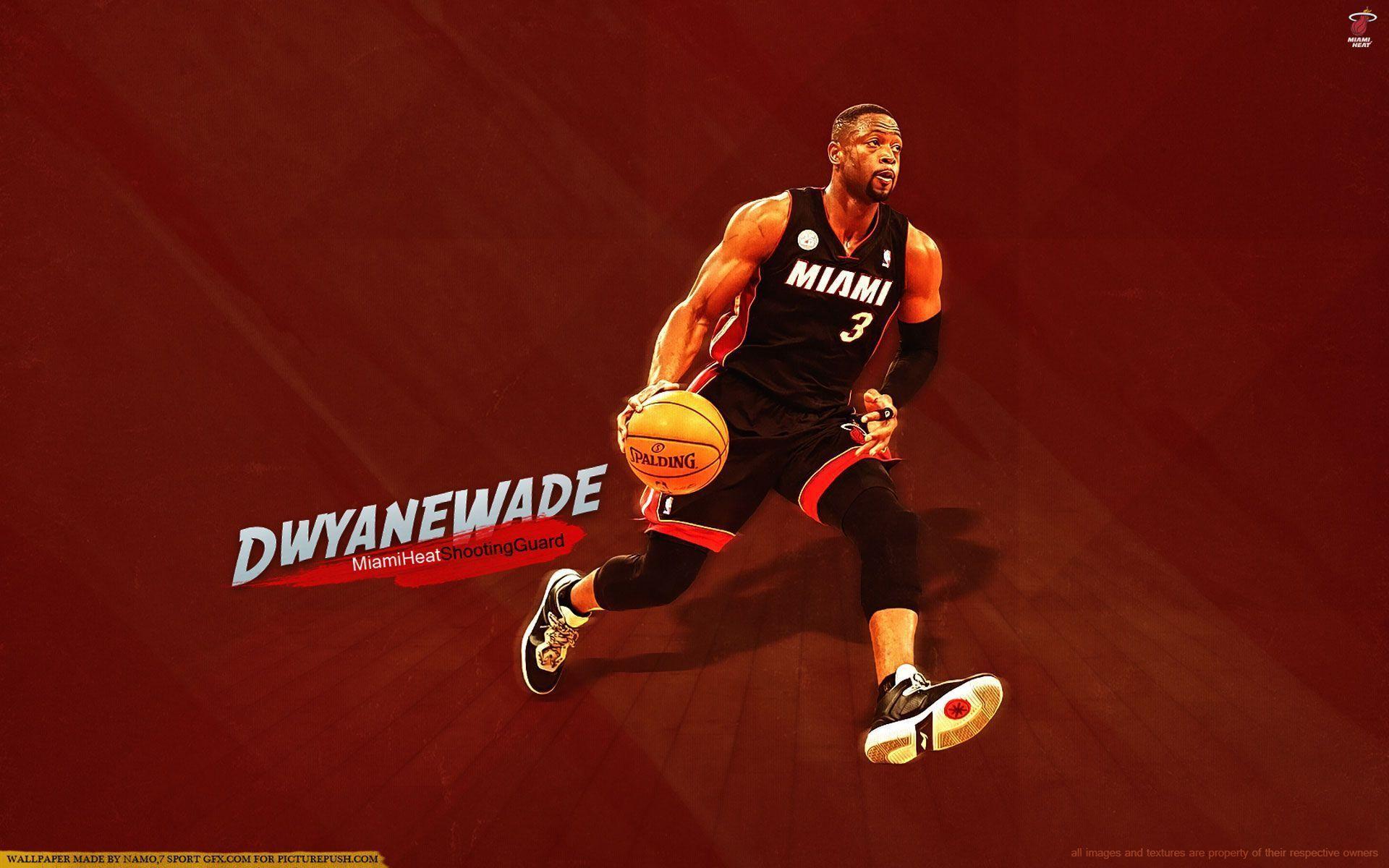 Dwyane Wade Wallpaper. Basketball Wallpaper at BasketWallpaper