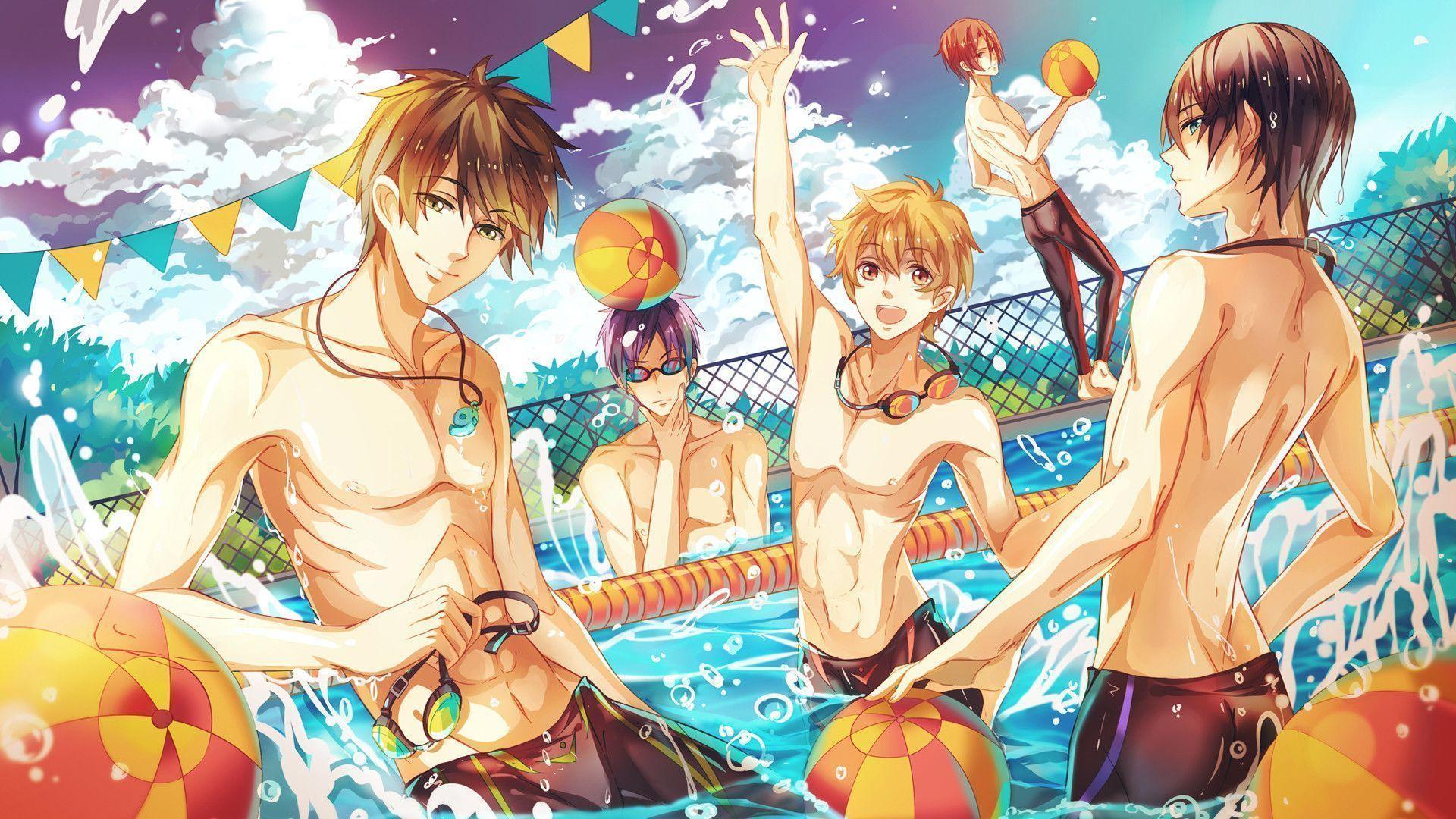 Iwatobi Swim Club Free! Anime Wallpaper HD