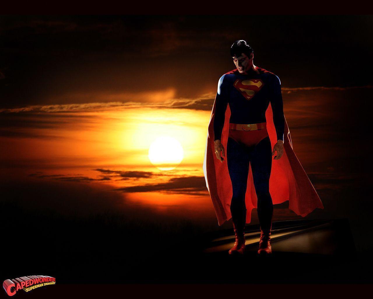 Wallpaper For > Awesome Superman Desktop Background HD