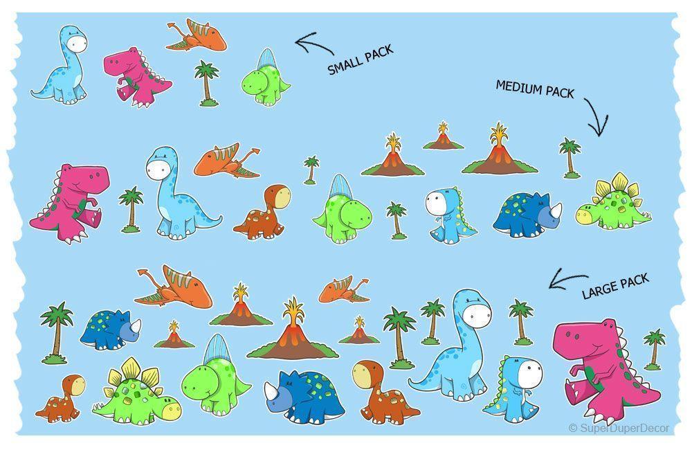 Cute Dinosaurs stickers