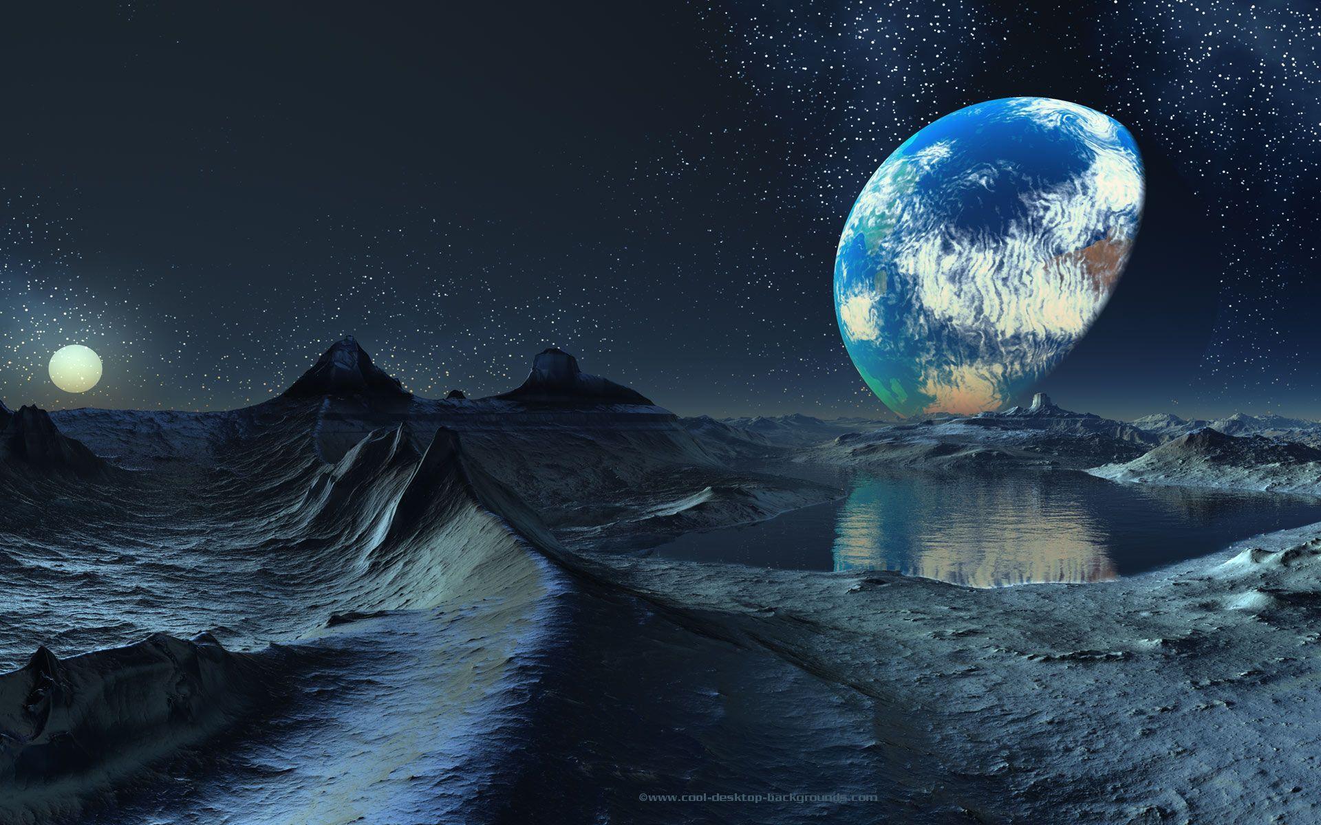 Wallpaper For > Cool Planet Background