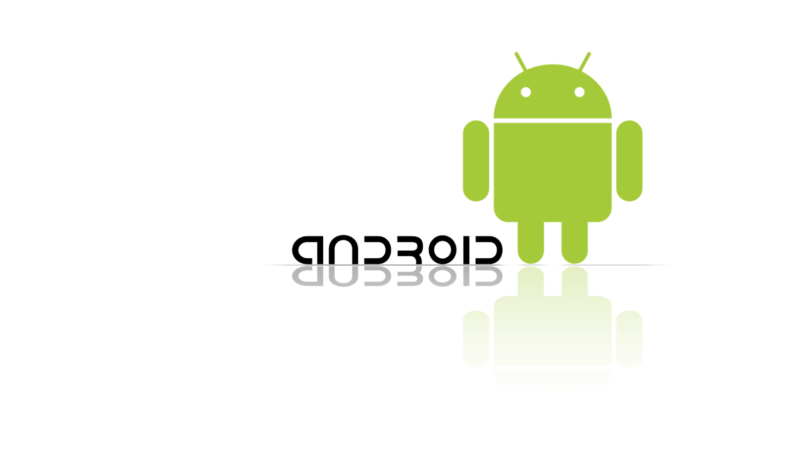 Android Robot Wallpaper White Background Wallpaper