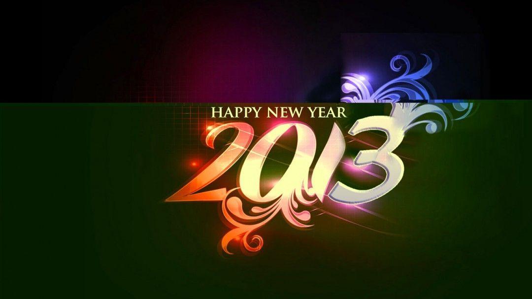 Happy New Year 2013 Desktop HD Wallpaper of New Year