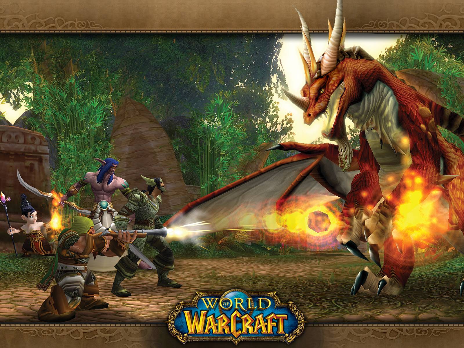 Wallpaper Background: World Warcraft