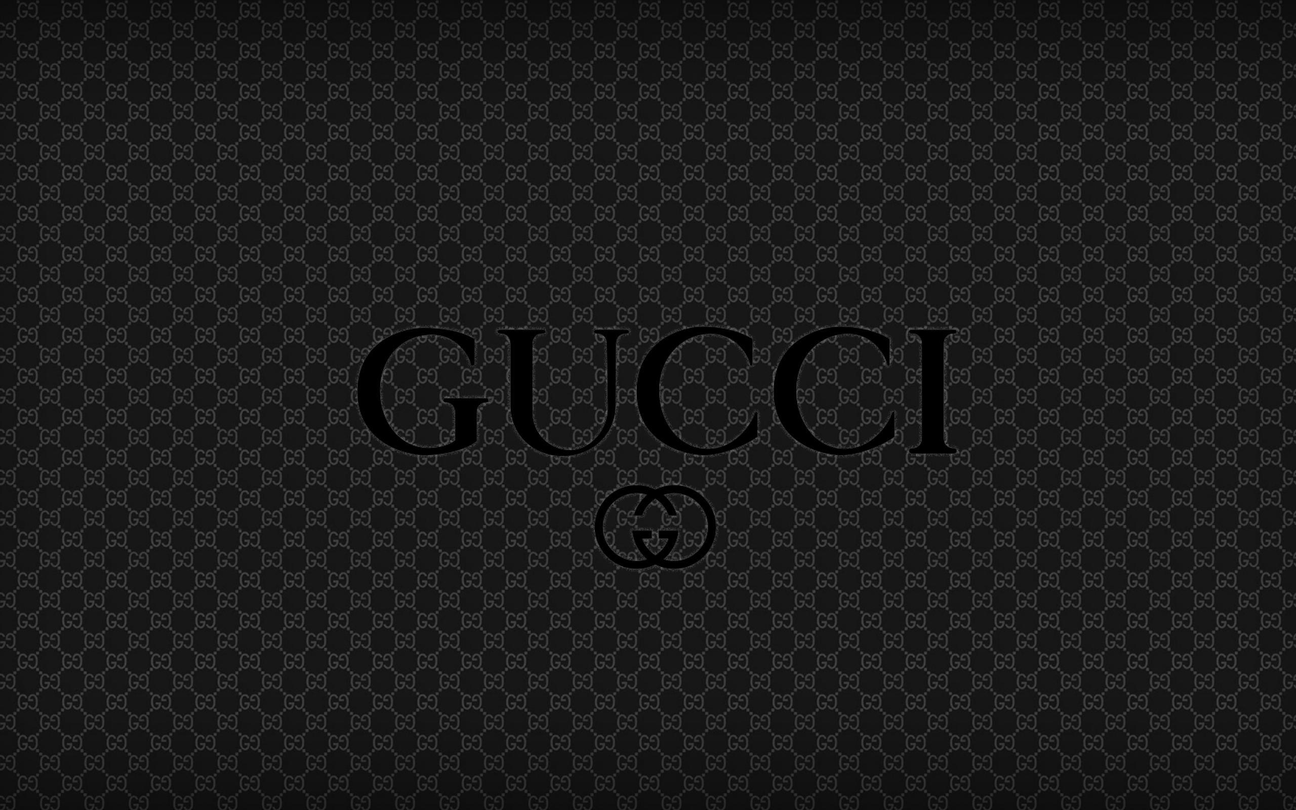 Gucci Logo Gold Wallpaper HD