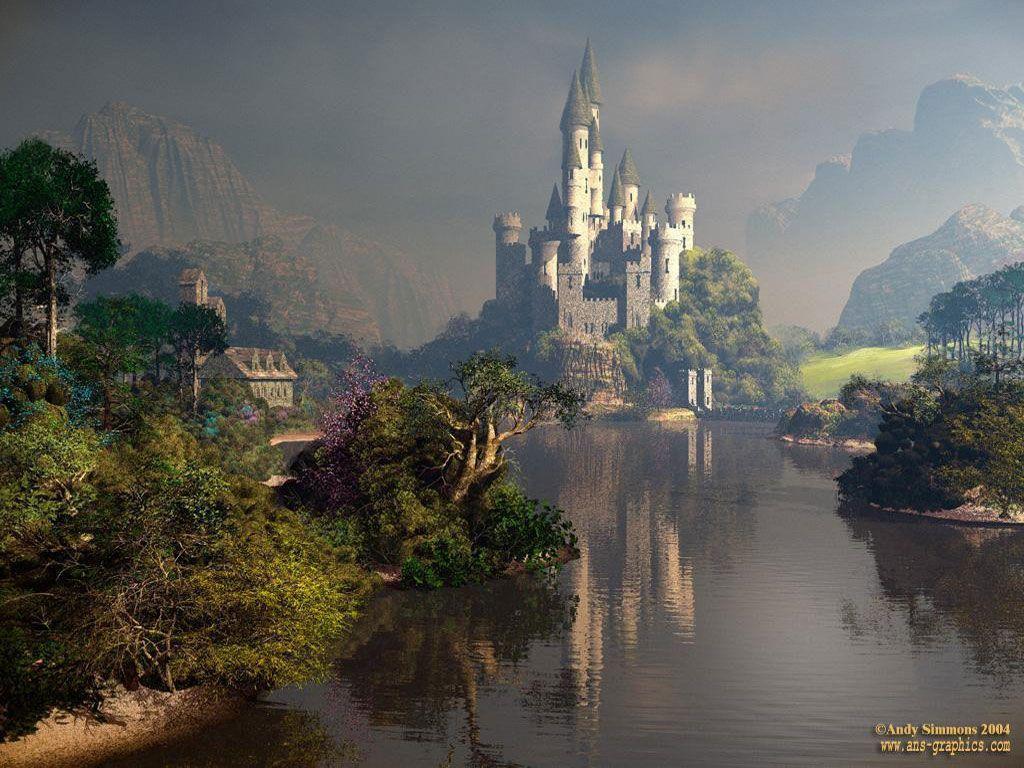 Final Fantasy Castle Wallpaper