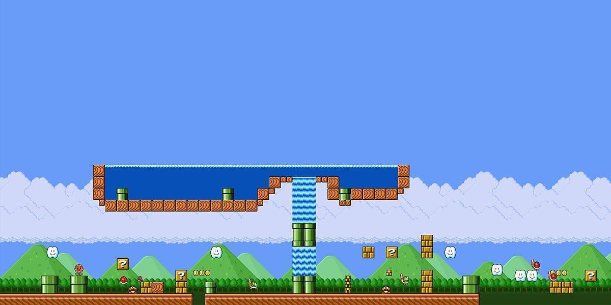 Super Mario Bros Twitter Cover & Twitter Background