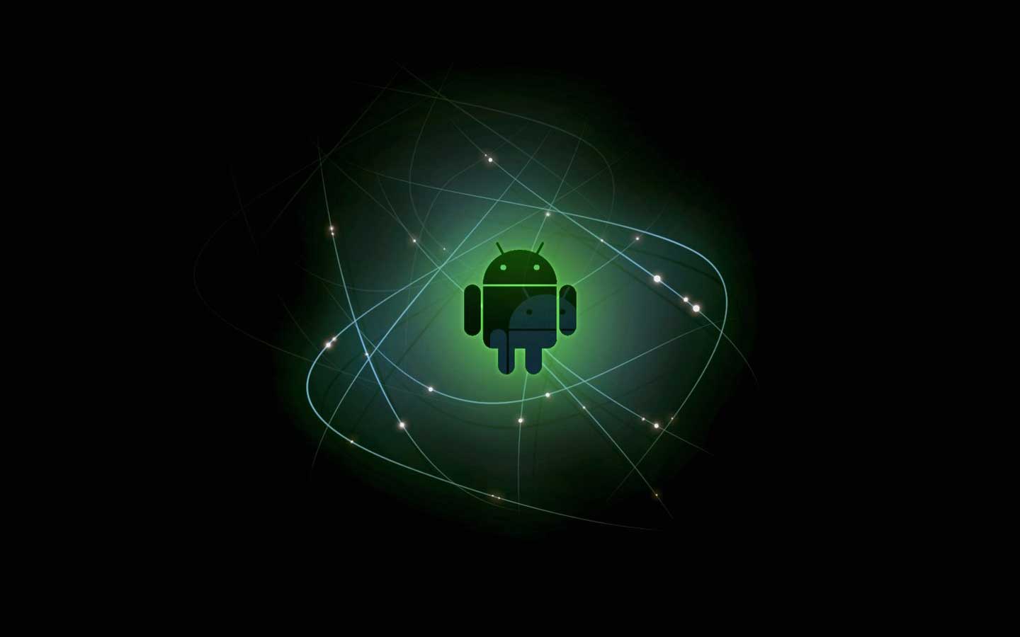 android background black color
