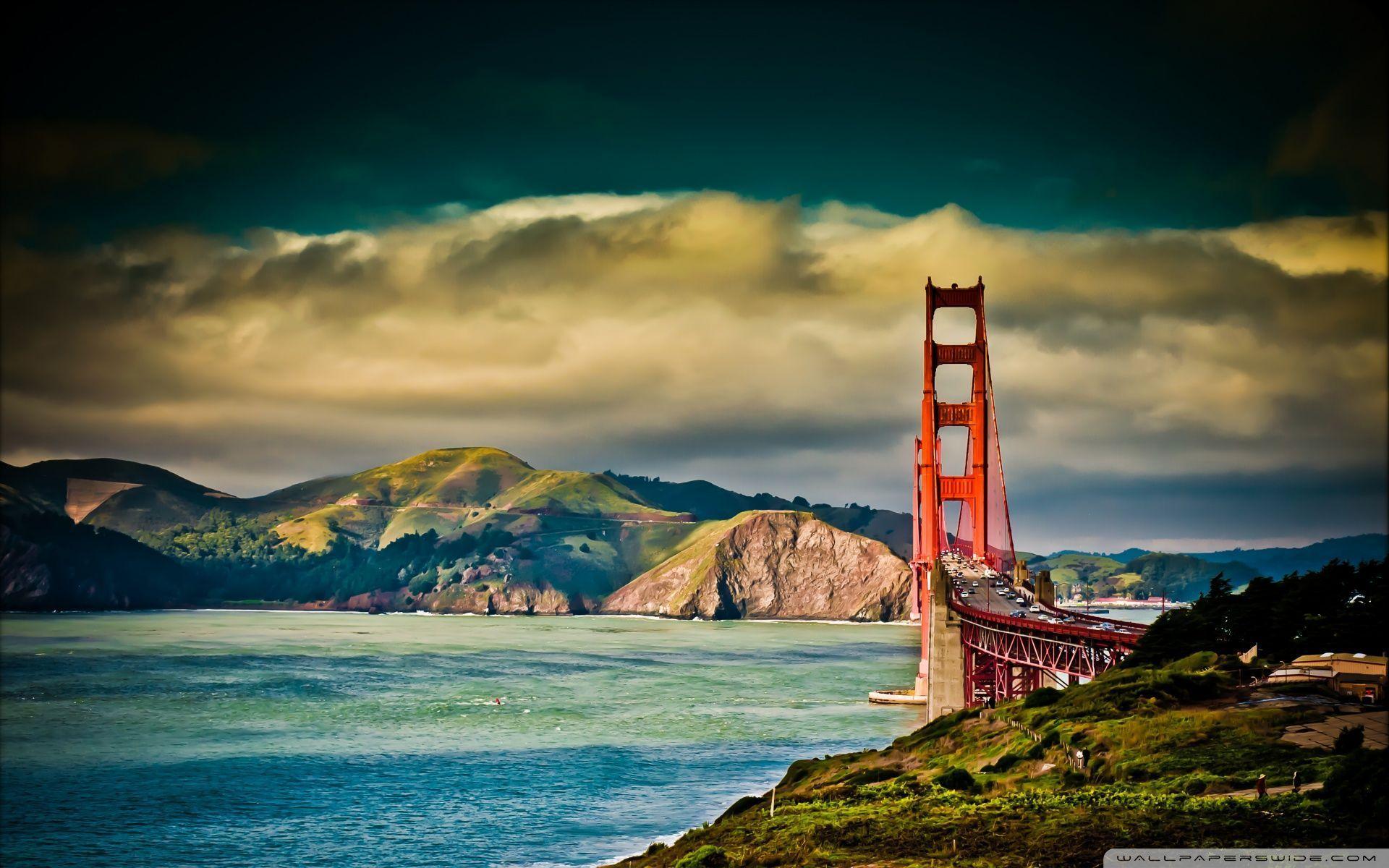 Golden Gate Bridge wallpaper, USA HD wallpaper, World Scenery