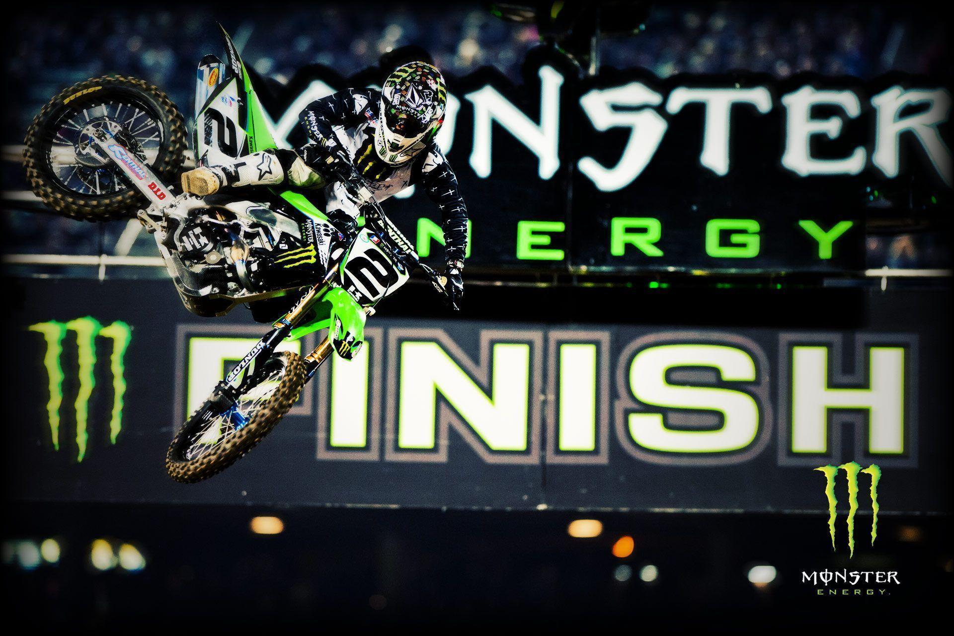 Monster Energy Motocross Wallpaper