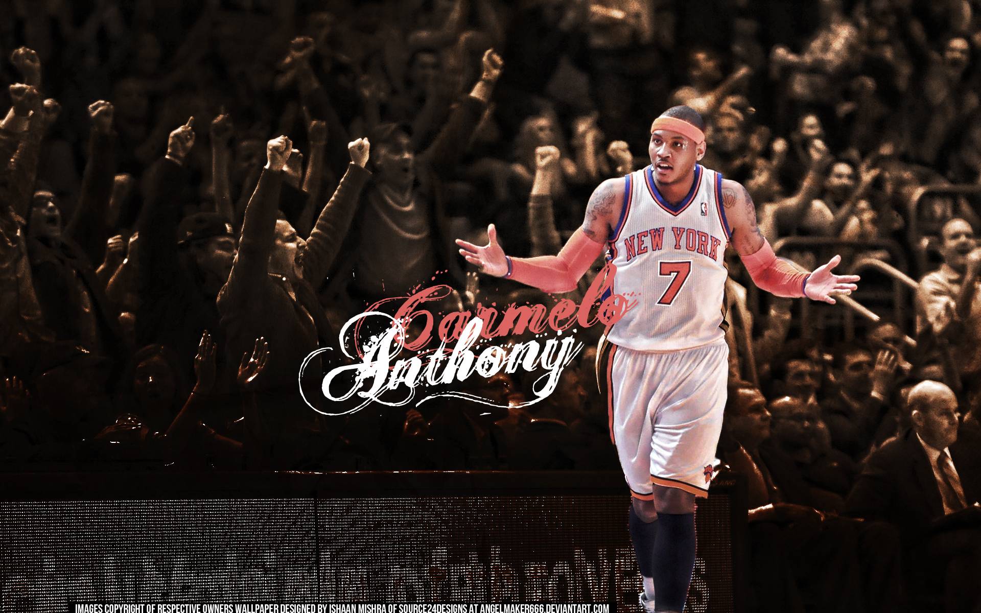Carmelo Anthony Wallpaper by Angelmaker666 HD Wallpaper