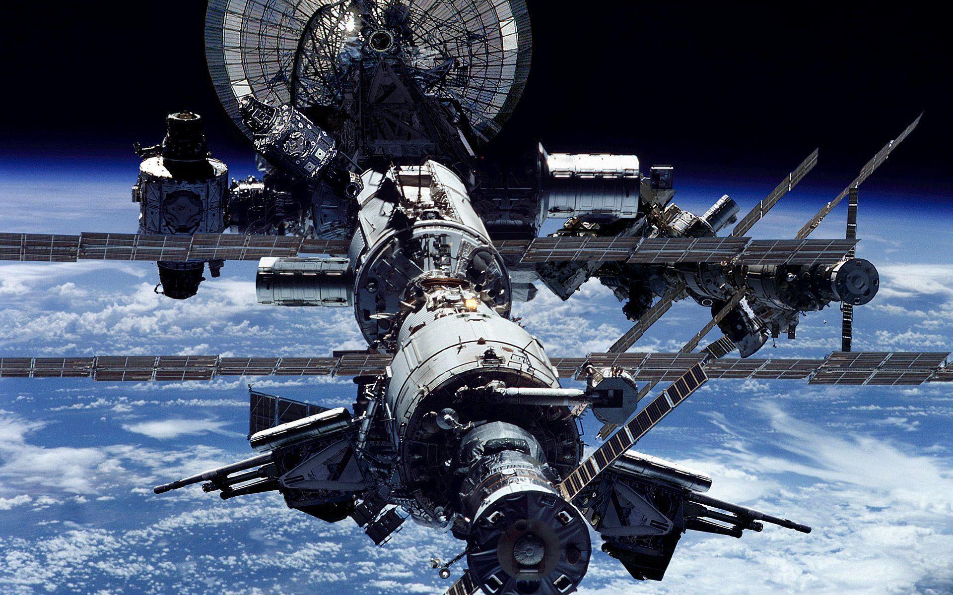 Download Military Iss Space iPhone iPad Wallpaper 1920x1200. Full