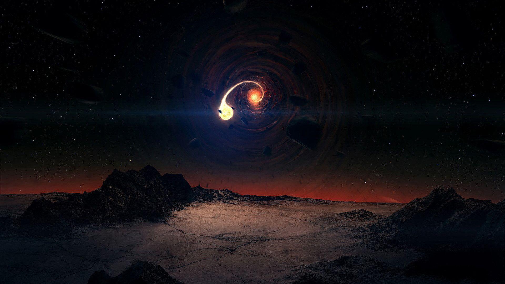 Black Hole Wallpaper. Black Hole Background