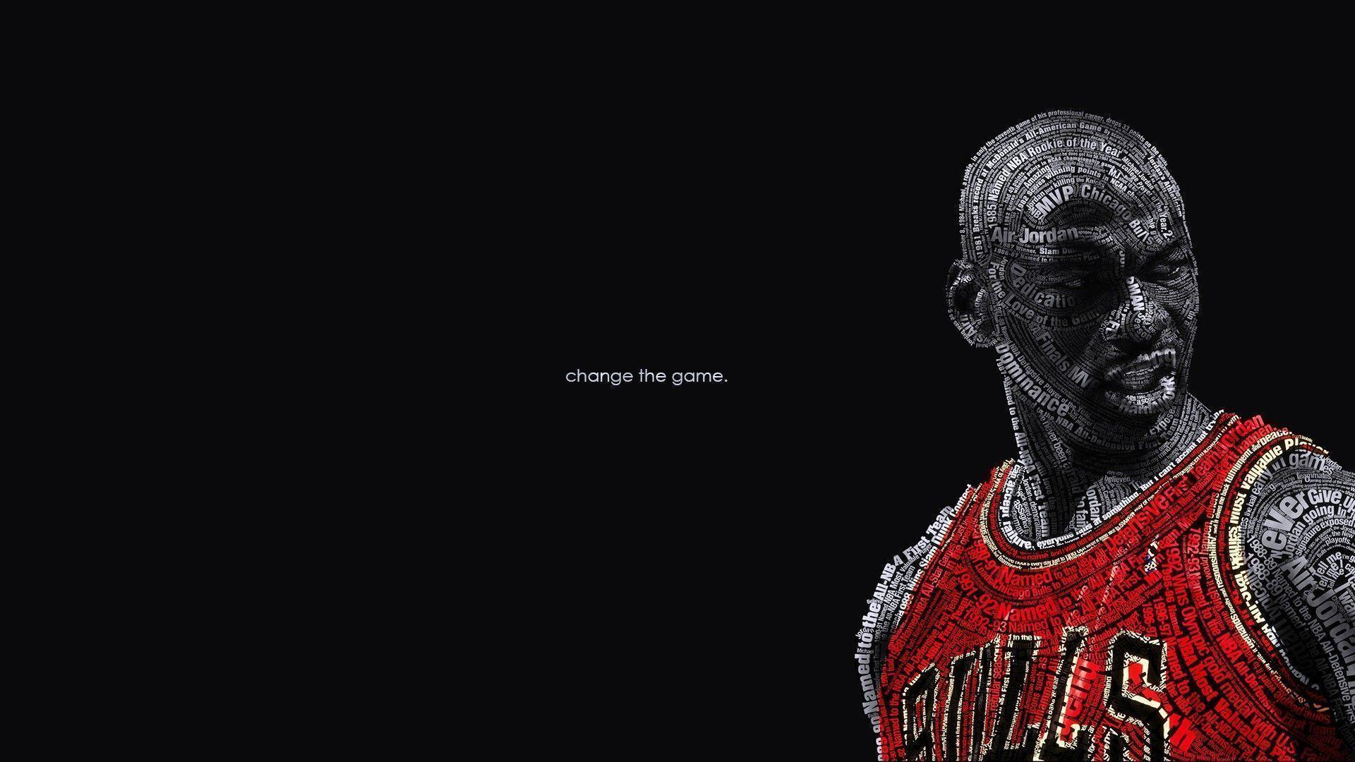 Celebrities, Michael Jordan Typography 1080x1920px Michael Jordan