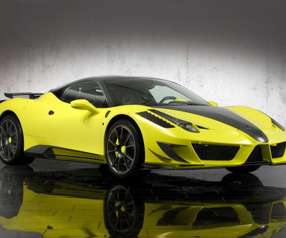 Nice Yellow Cars Vehicles Ferrari Italia HD