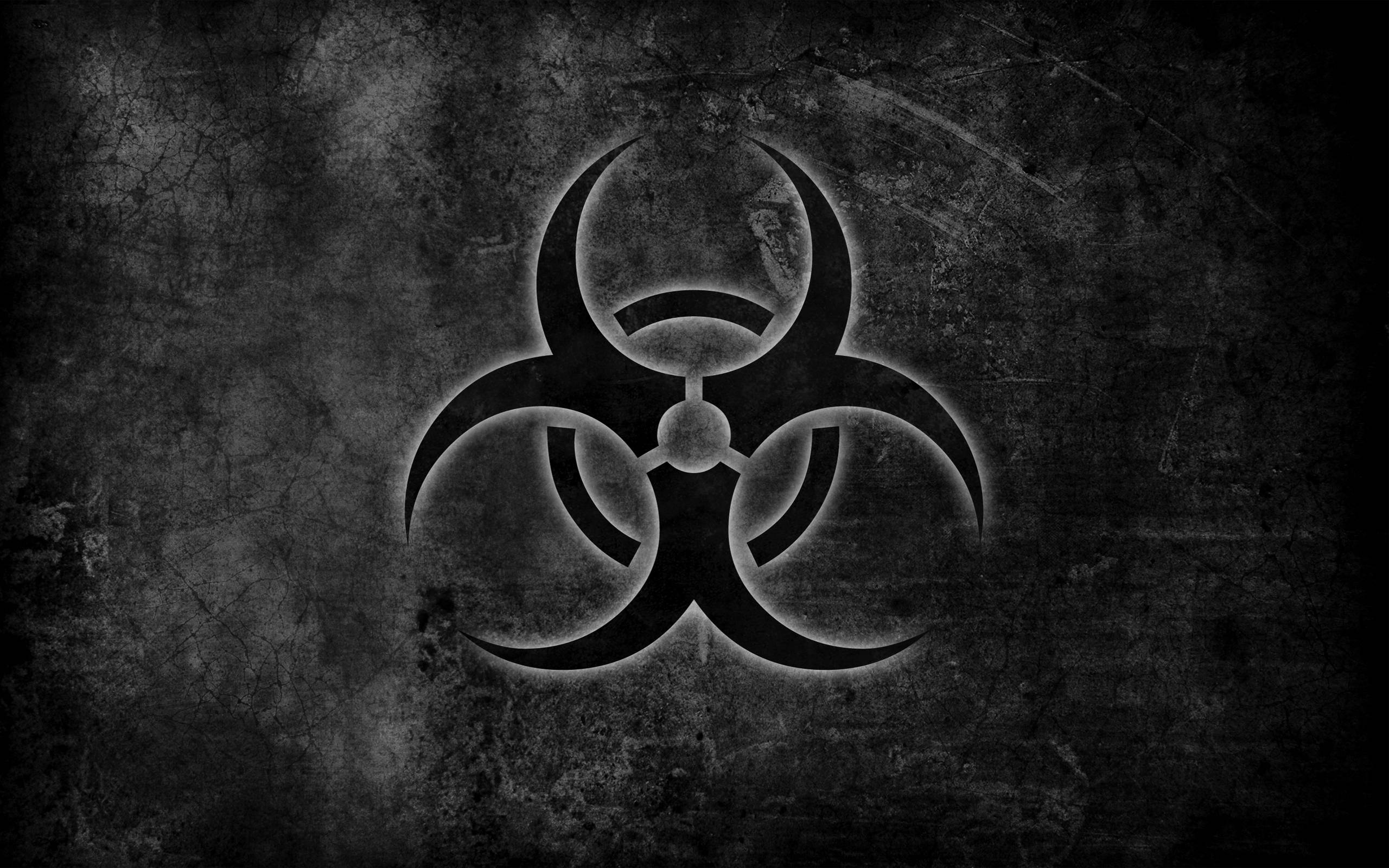 Red Toxic Wallpaper Biohazard Symbol Picture