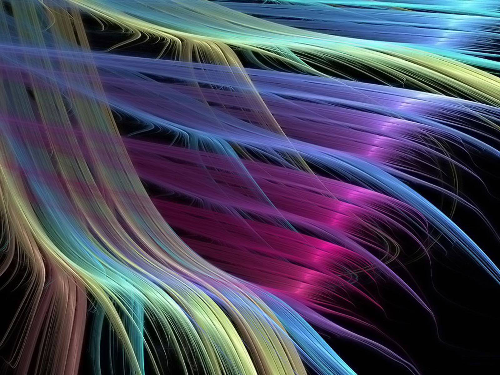 Desktop Wallpaper · Gallery · 3D Art · Hair Neon. Free Background